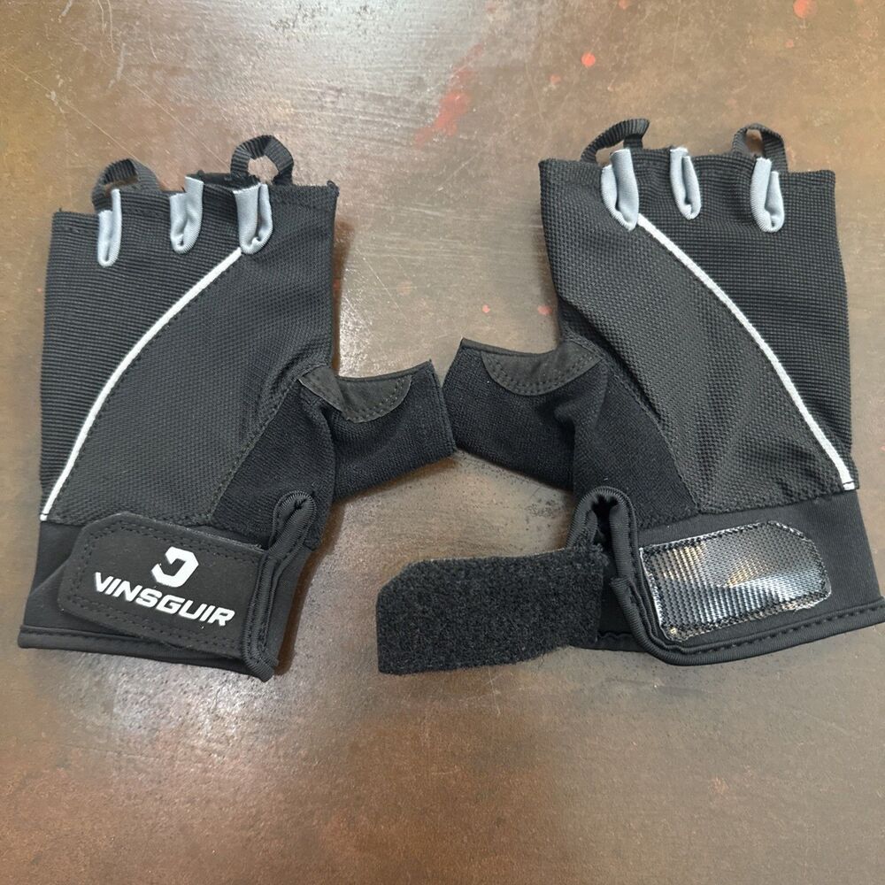 Vinsguir Workout Training Gloves Unisex Fitness weightlifting Multiuse black Gym - Picture 6 of 8